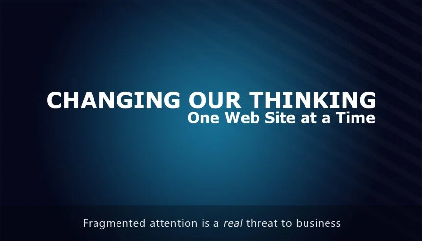 Changing Our Thinking