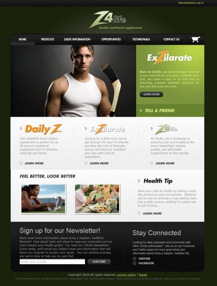 Z4life Website Z4life Website